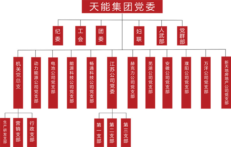 亚星yaxing登录平台建团党委组织架构